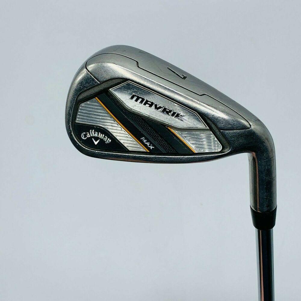 Callaway Mavrik Max Iron Set #5-PW Steel KBS Max 90 Stiff Flex RH +1/2" 3*Up