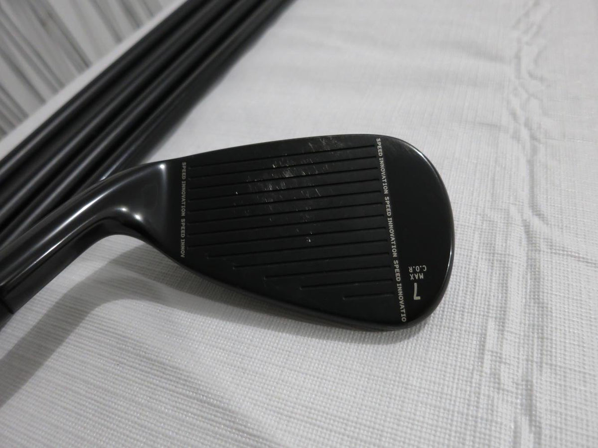 Cleveland CG Black Iron Set - 4H, 5H, 6-PW, GW - Regular Flex Graphite - MINT