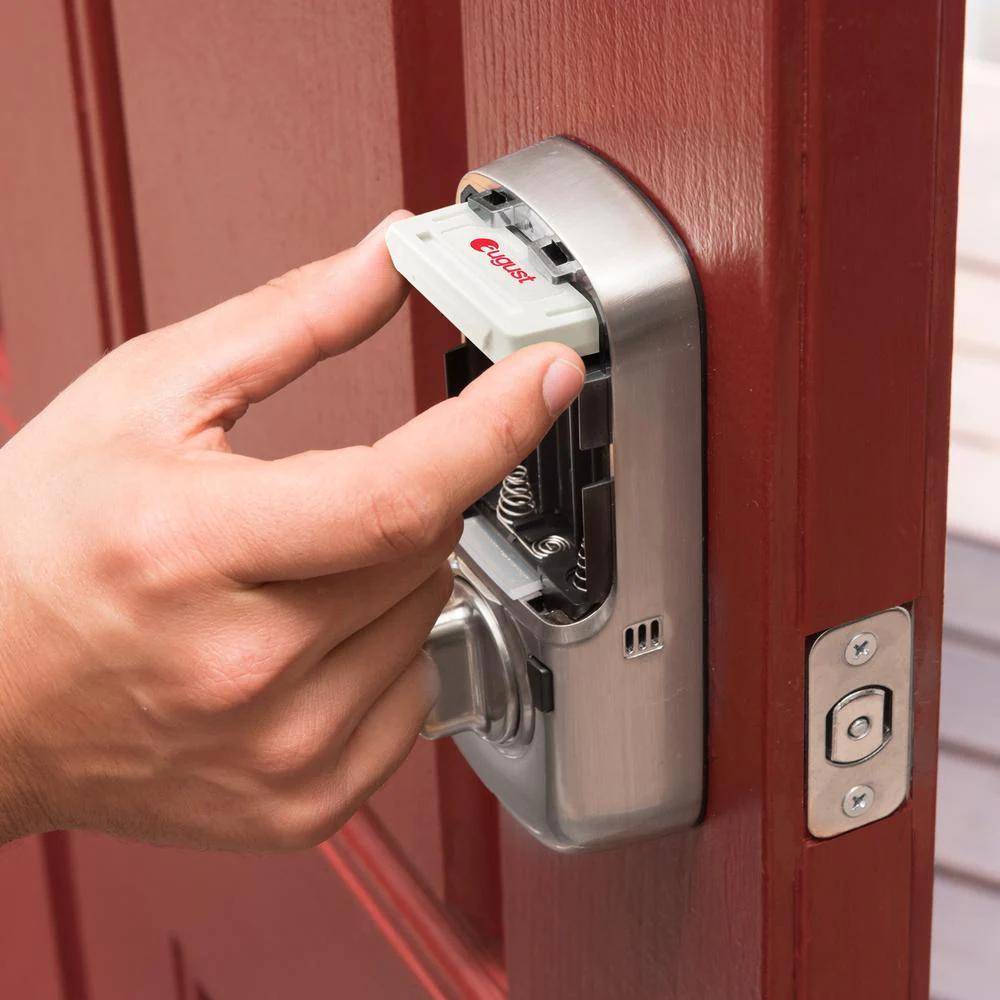 Assure Smart Lock Black Suede Wi-Fi Single Cylinder Deadbolt with Touchscreen Keypad