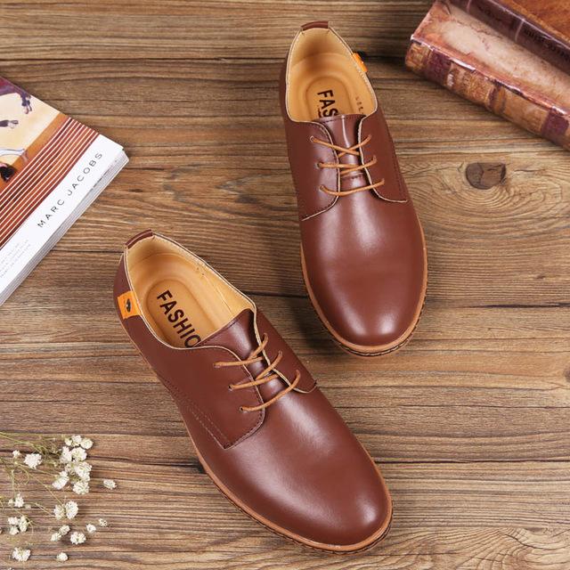 Shoes - New Leather Comfortable Casual Men's Shoes