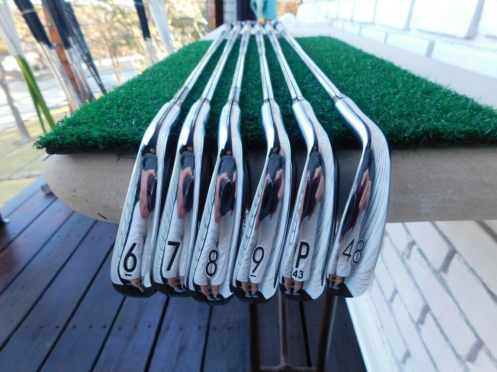 Titleist T100/200 Combo (6i-PW,W) Iron Set w/ True Temper AMT Red R300 - MINT!