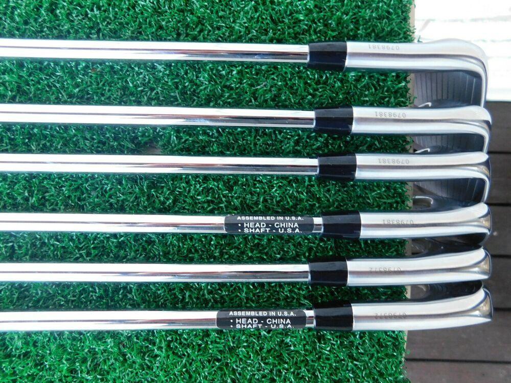 Titleist T100/200 Combo (6i-PW,W) Iron Set w/ True Temper AMT Red R300 - MINT!