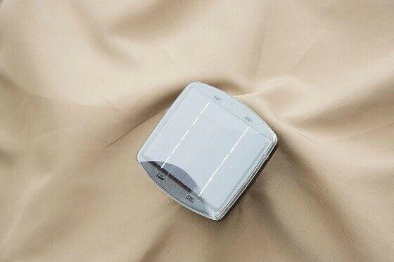 9ft x7ft Rectangular 8-Rib Solar lighted Outdoor Polyester Umbrella 1.5 in. Pole