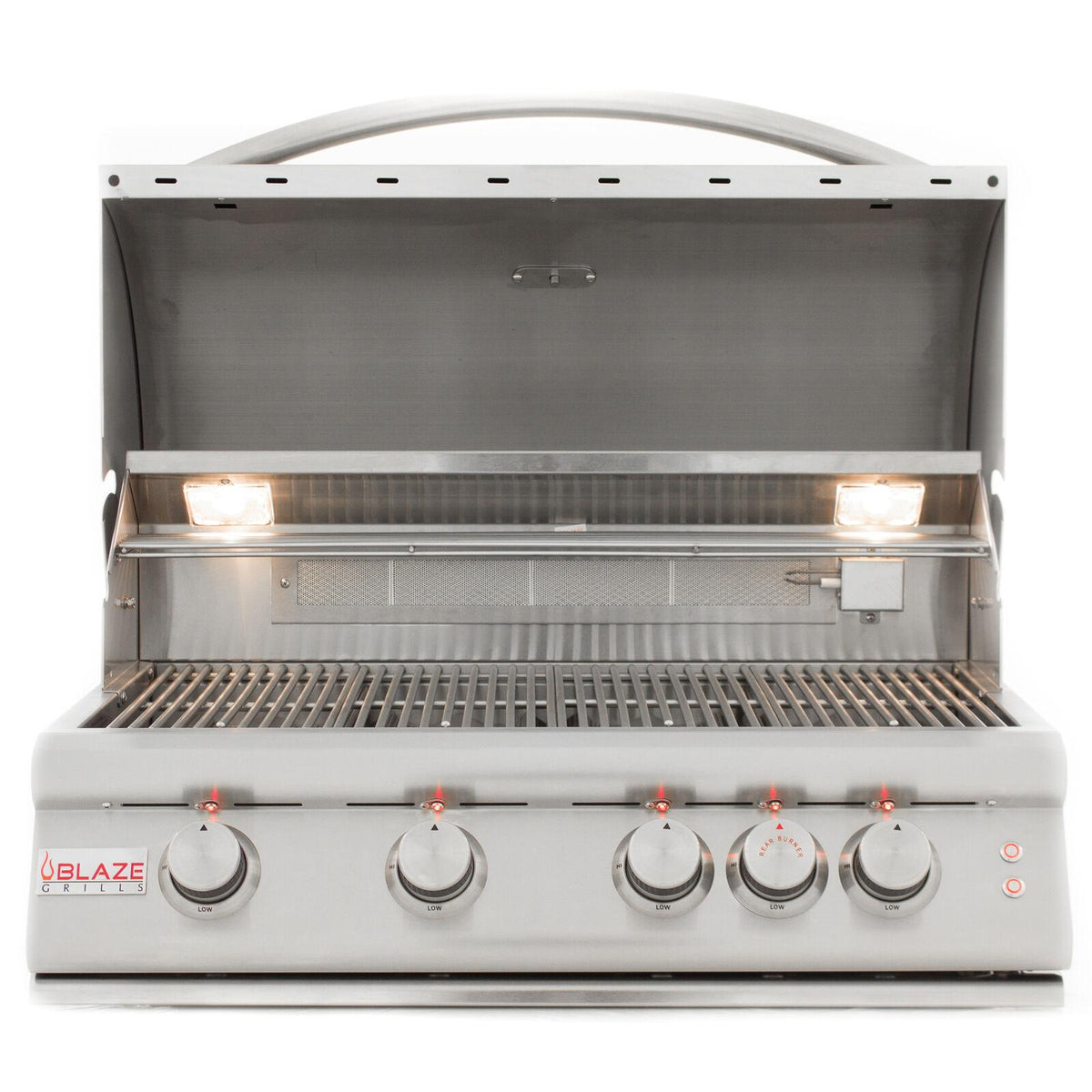 Blaze Grills BLZ-4LTE-NG 32-Inch Built-In 4-Burner Natural Gas Grill with Lights