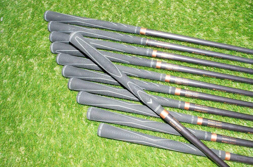 TaylorMade Burner Oversize Iron Set 2-9 PW SW AW RH 37.25" Graphite	Reg Callaway