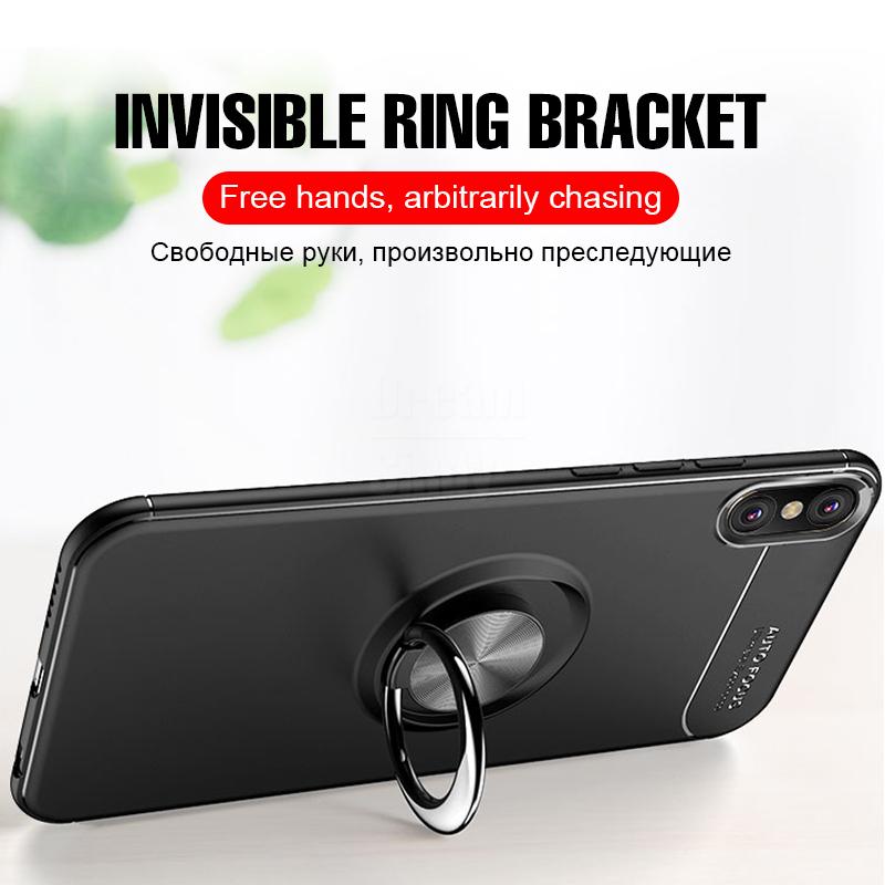 Luxury Magnetic Ring Case For iPhone X/XR/XS Max