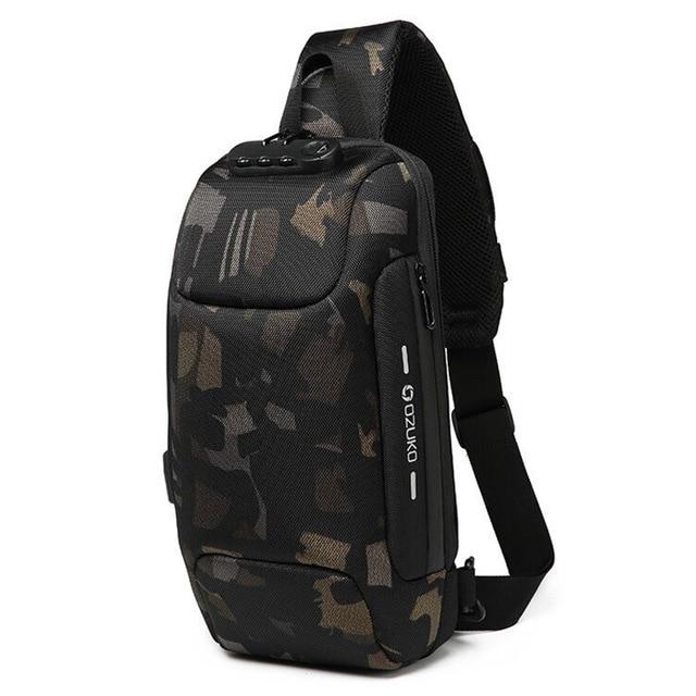 NEW OZUKO Waterproof Multifunction Backpack for Men