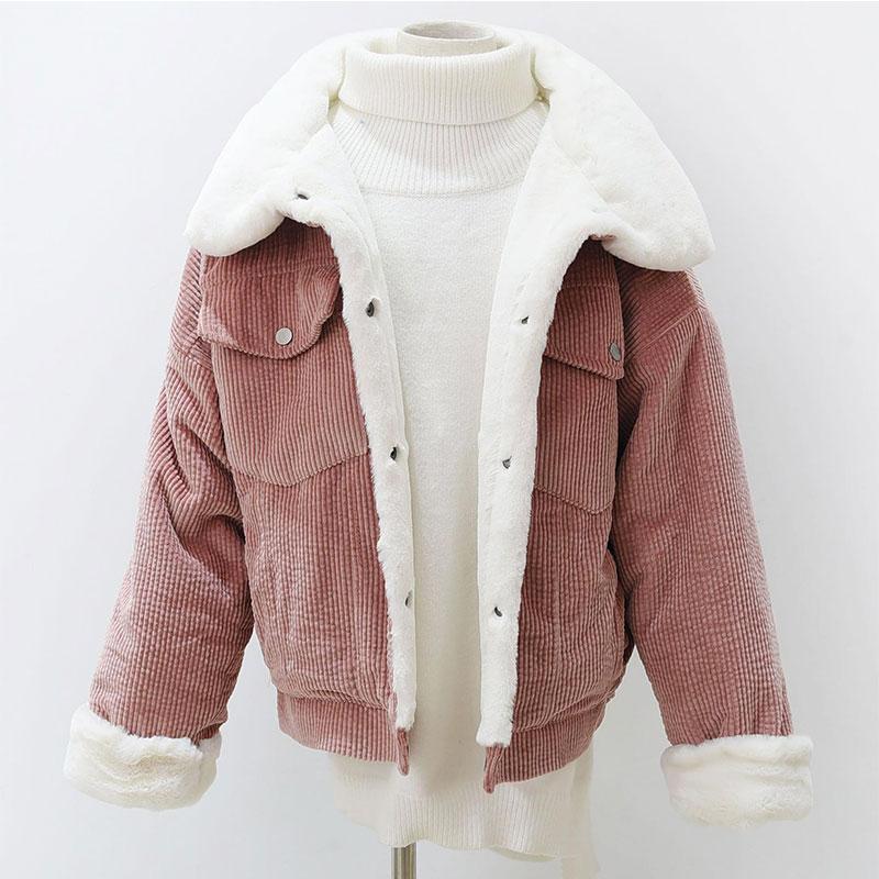 Thick Short Lambswool Jacket