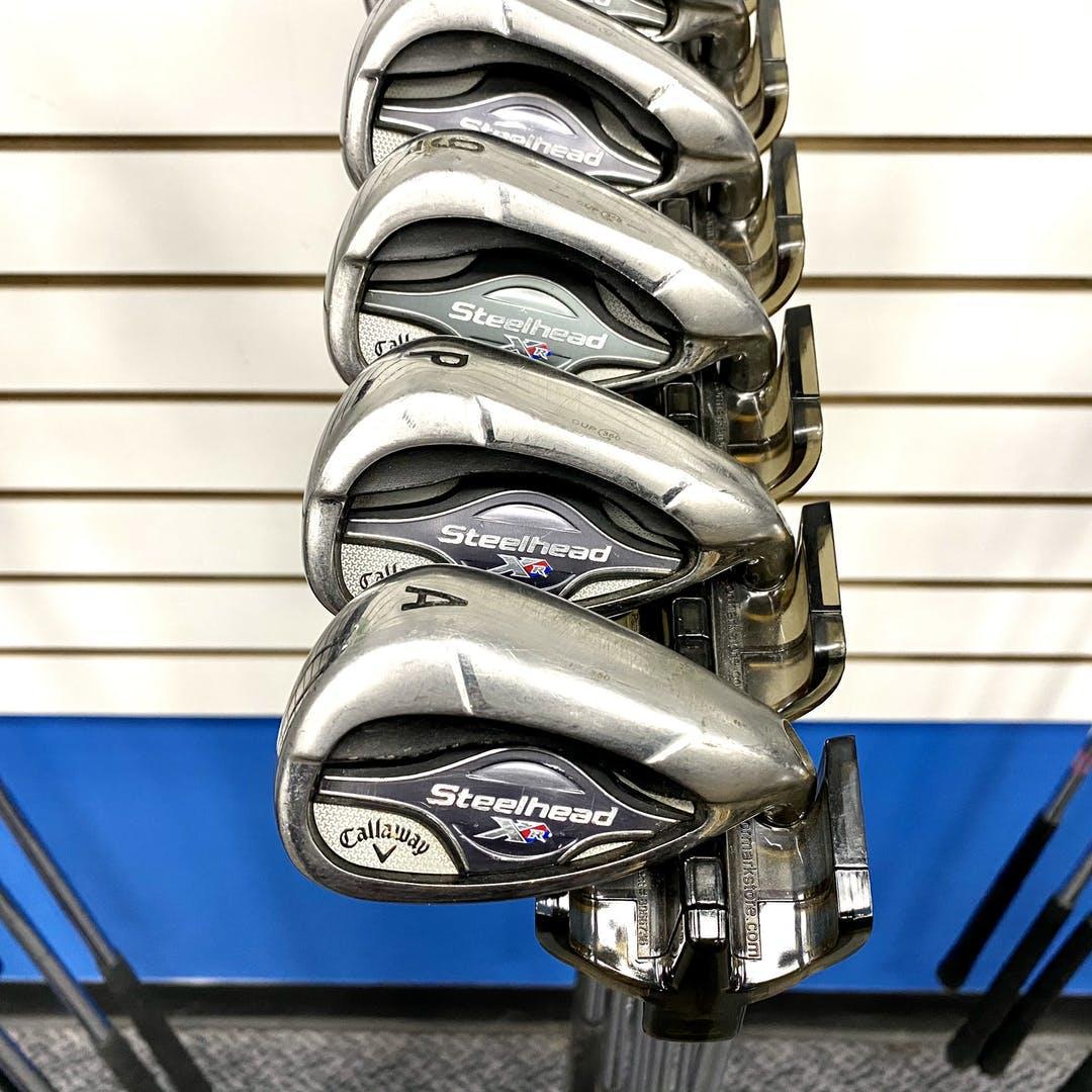 Used Callaway Steelhead Xr Mens Right Iron Set 4i-aw Steel Regular