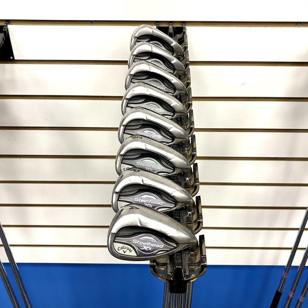 Used Callaway Steelhead Xr Mens Right Iron Set 4i-aw Steel Regular