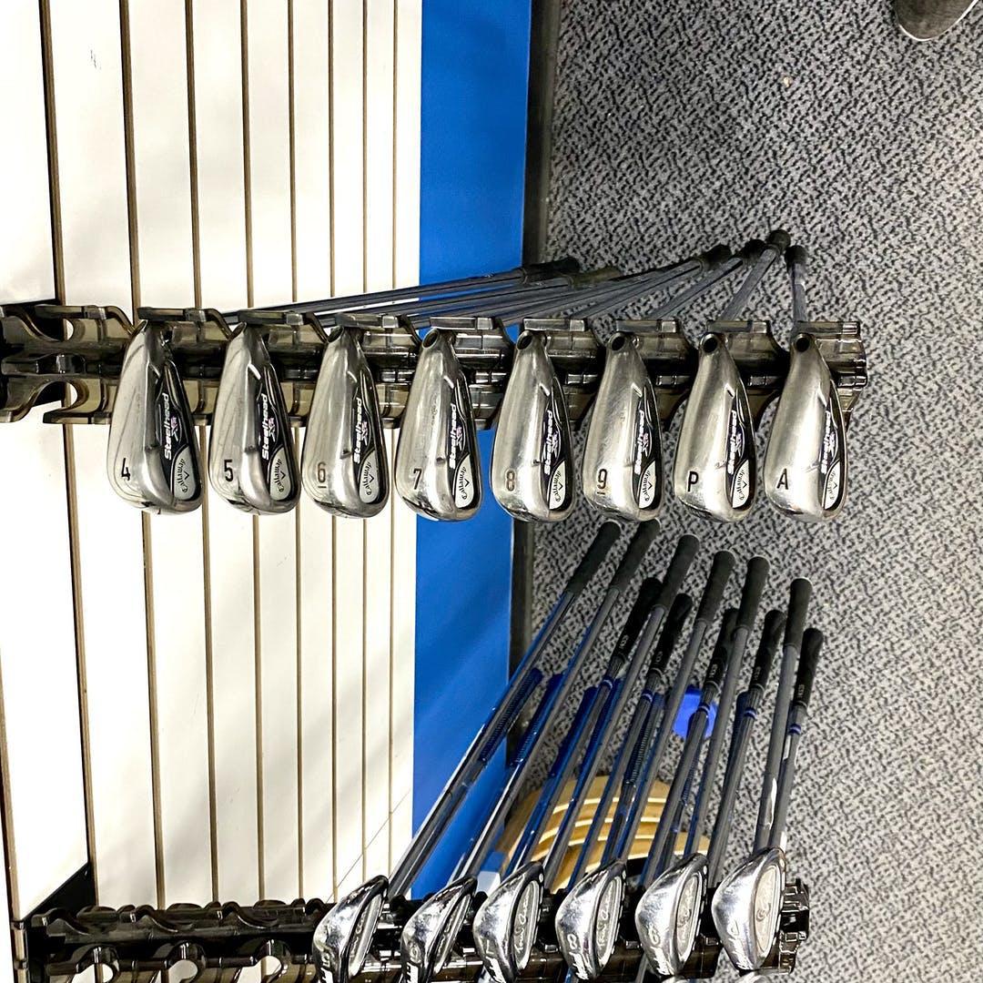 Used Callaway Steelhead Xr Mens Right Iron Set 4i-aw Steel Regular
