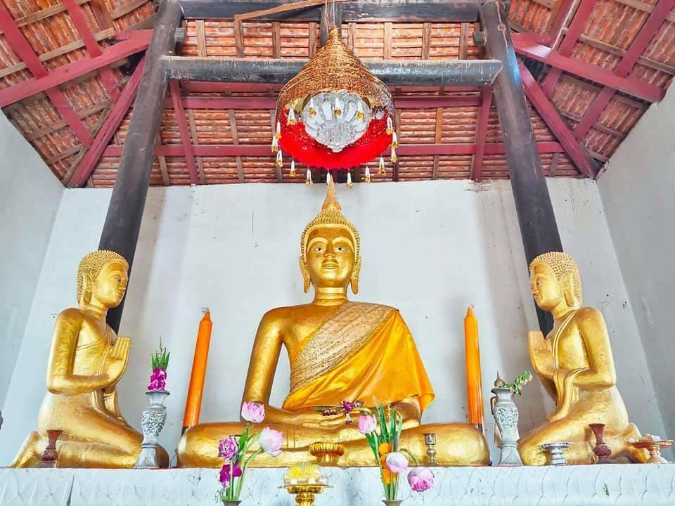Buddhist Hindu Chatra Parosol Umbrella over Divine Royalty, #03006, many sizes