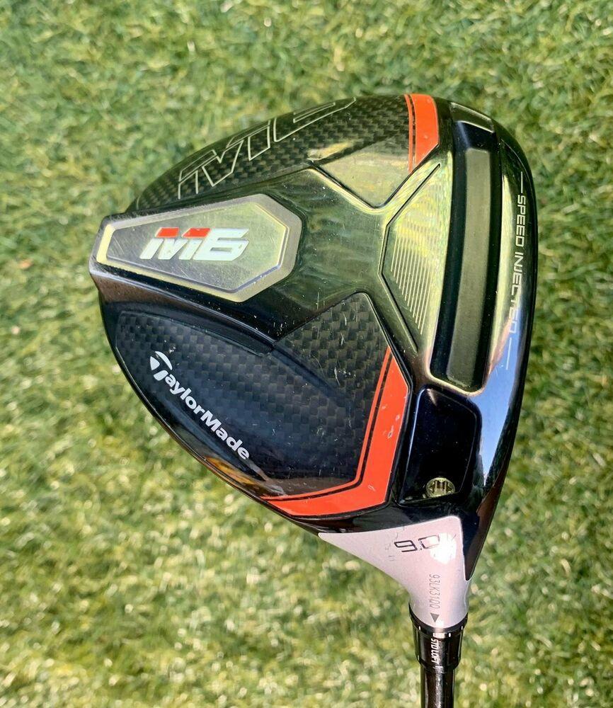 TaylorMade M6 9.0* Driver, RH, Fujikura Atmos Red 5 Regular Shaft Good Condition