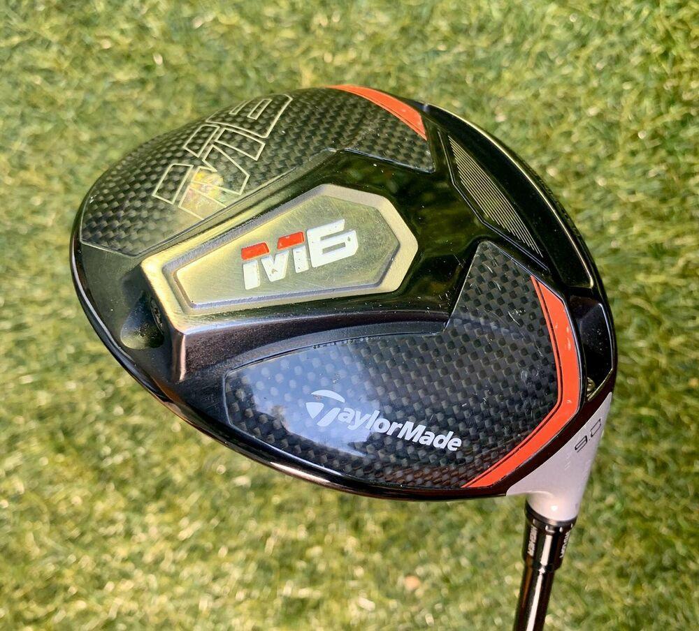 TaylorMade M6 9.0* Driver, RH, Fujikura Atmos Red 5 Regular Shaft Good Condition