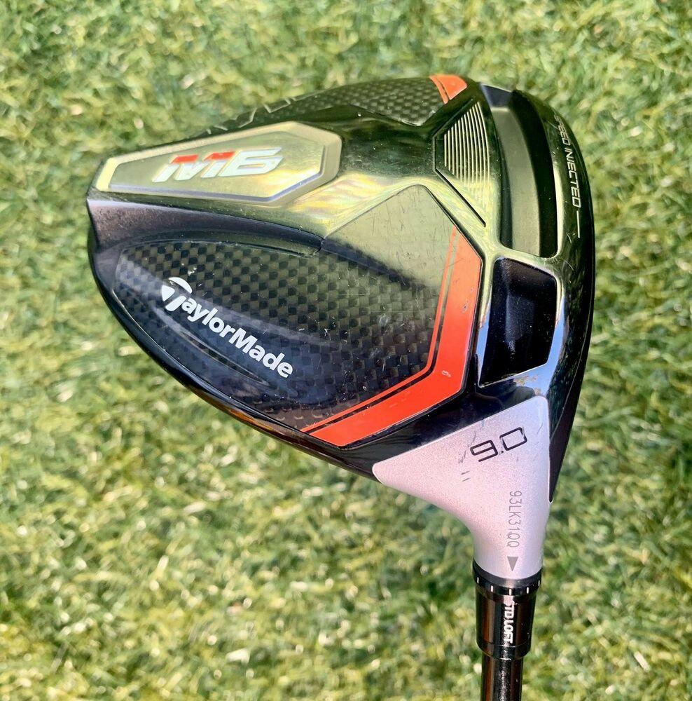 TaylorMade M6 9.0* Driver, RH, Fujikura Atmos Red 5 Regular Shaft Good Condition