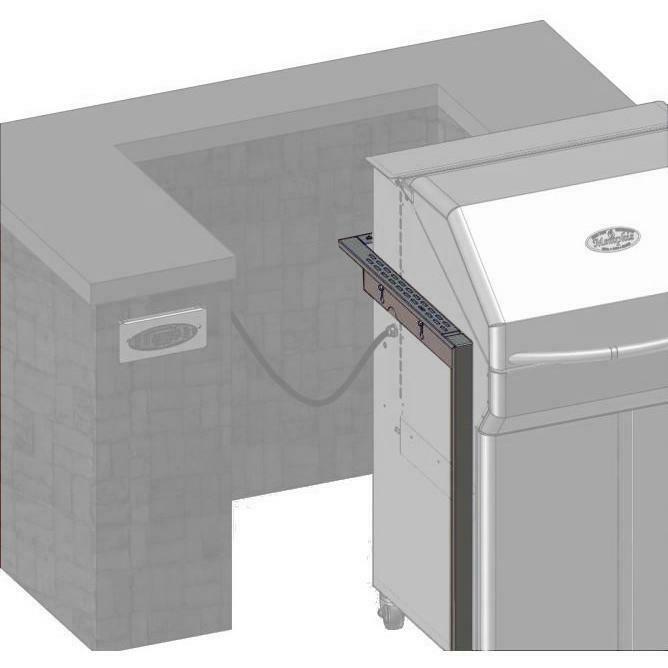 Memphis Grills Elite Cart Slide-In Kit, 2016, WiFi Model