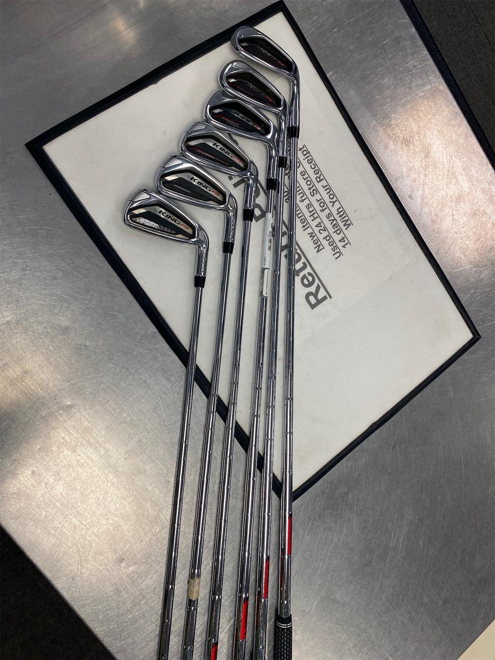 Men's Right Handed King F9 Speedback Stiff Flex 6 Pieces Clubs (Full Set)