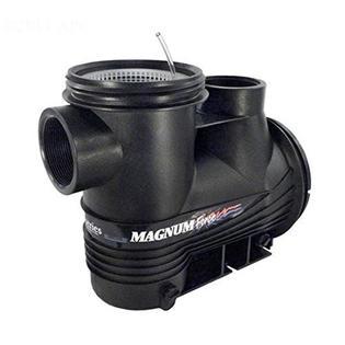 Pool Trap/Pump Body, Magnum Force3, w/Plugs, 02/03+, 3"