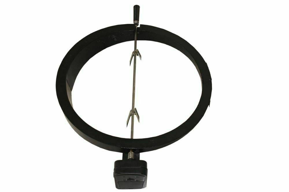 For 23.5" Kamado Rotisserie Kit Tool BBQ Grill Chicken Cooking 92*59.5*7CM