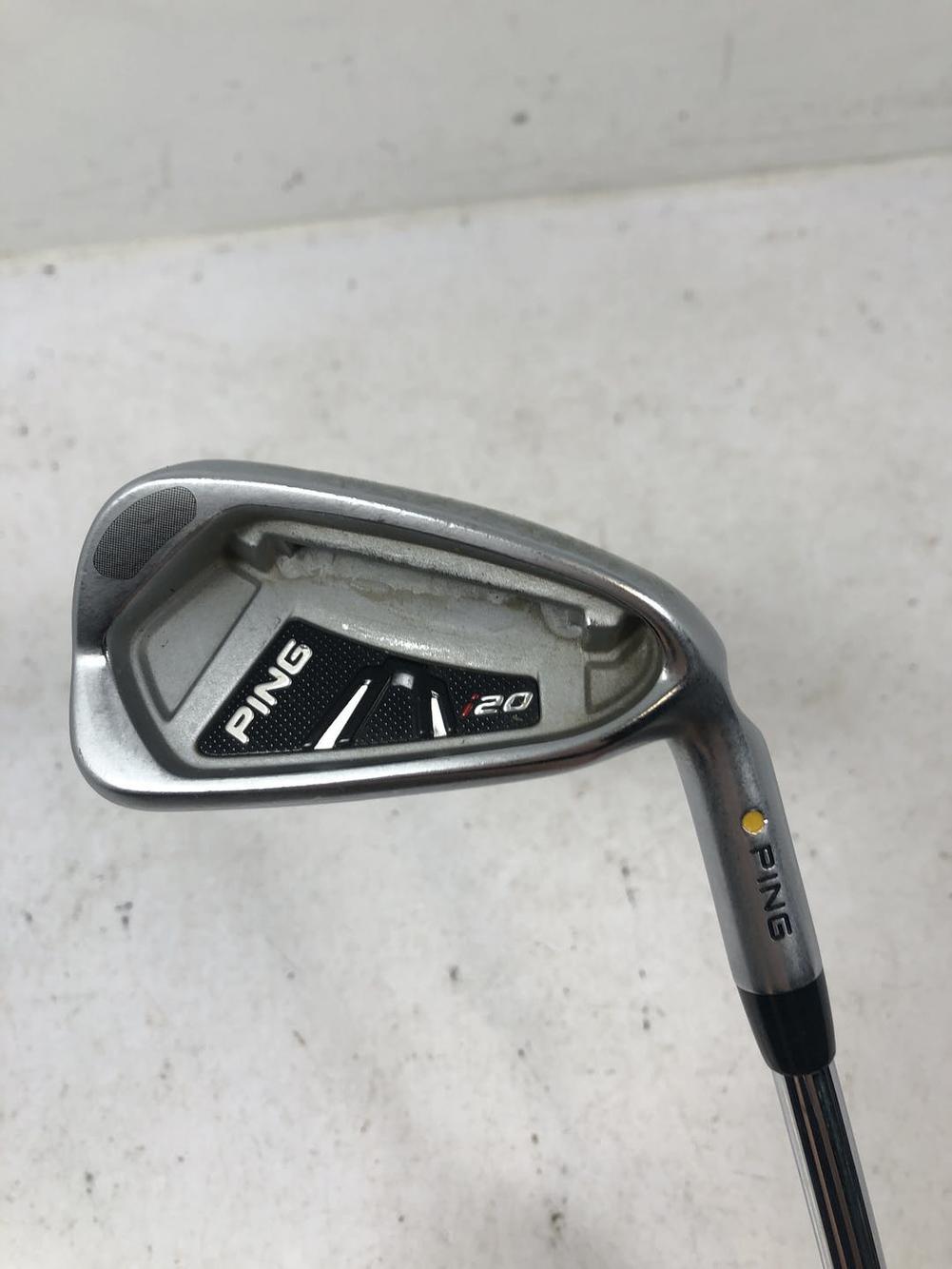 Used Ping I20 Yelow Dot 4i-gw Aw Steel Stiff Golf Iron Or Hybrid Sets