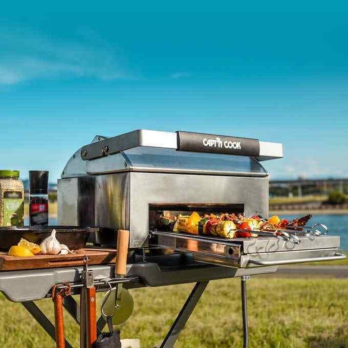 NEW CAPT'N COOK Ovenplus Pizza Oven and Salamander Grill