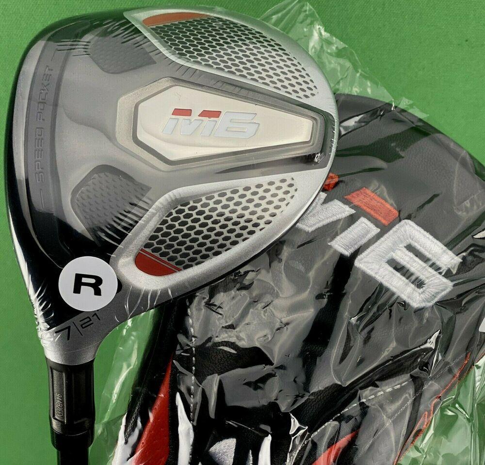 TaylorMade M6 Fairway 7-Wood LEFT Hand 7W 21* Fujikura Atmos R-Flex NEW #79623