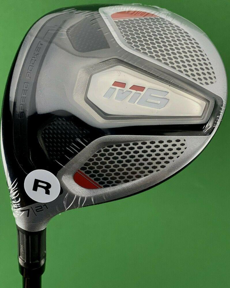 TaylorMade M6 Fairway 7-Wood LEFT Hand 7W 21* Fujikura Atmos R-Flex NEW #79623