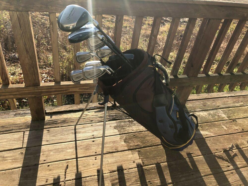 Nice Mens Complete Golf Club Set & Bag, Right Handed + Extras