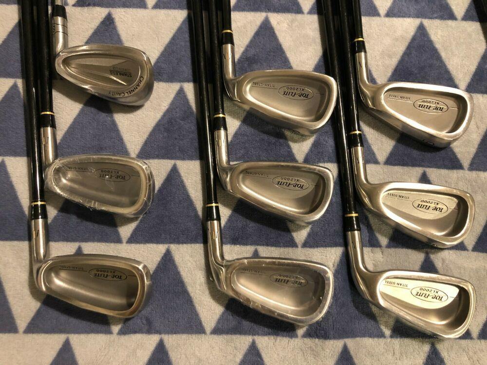 Nice Mens Complete Golf Club Set & Bag, Right Handed + Extras