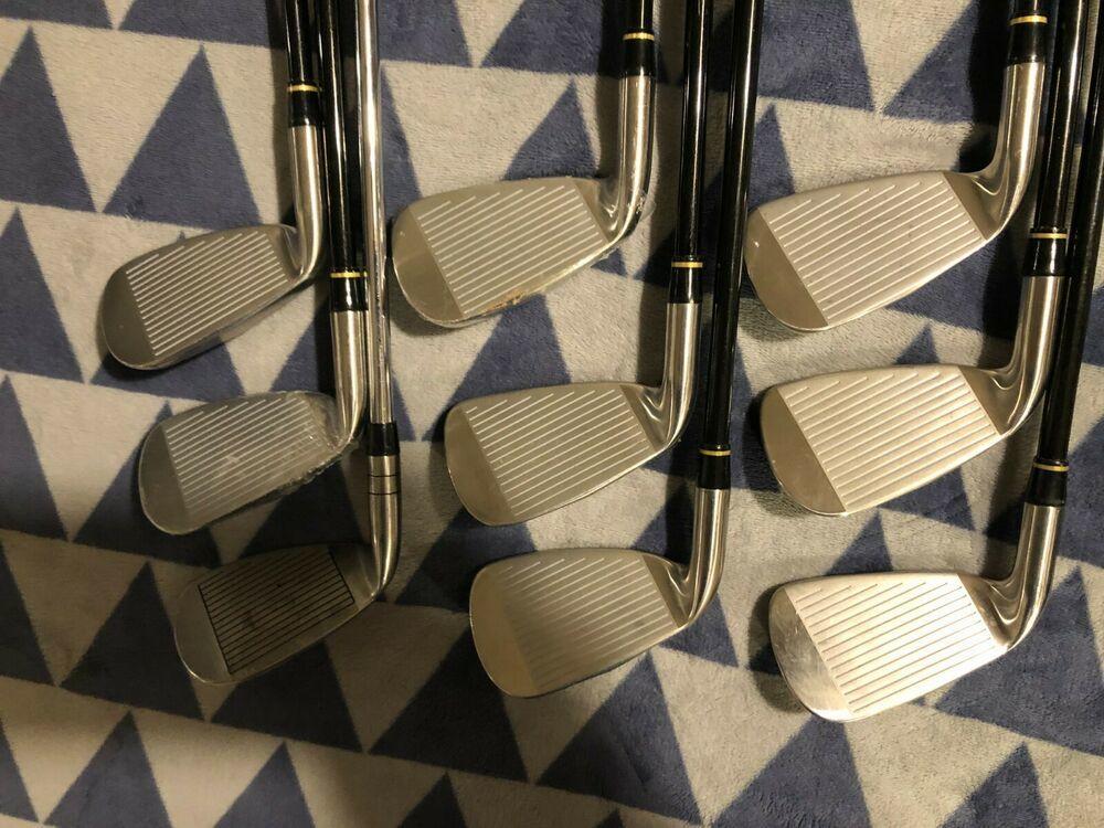 Nice Mens Complete Golf Club Set & Bag, Right Handed + Extras