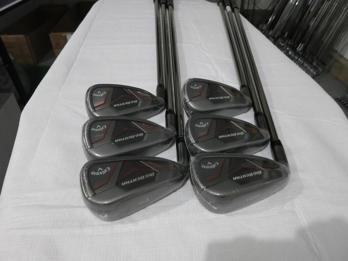 Callaway 2019 Big Bertha 19 Iron Set - 6-PW, AW - Ladies Graphite - NEW - LH