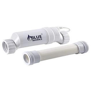 BLUE WORKS BLT15 Salt Chlorination Cell Up to 40,000 Gallon Swimming Pools with a Dummy Cell Compatible with Aqua