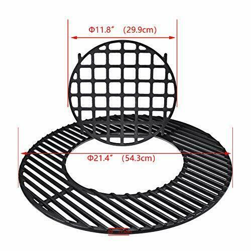 Cast Iron Gourmet BBQ System Cooking Grate for 22 1/2" Charcoal Grills