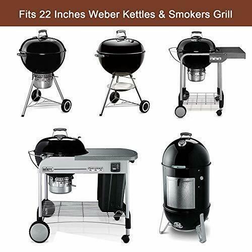 Cast Iron Gourmet BBQ System Cooking Grate for 22 1/2" Charcoal Grills