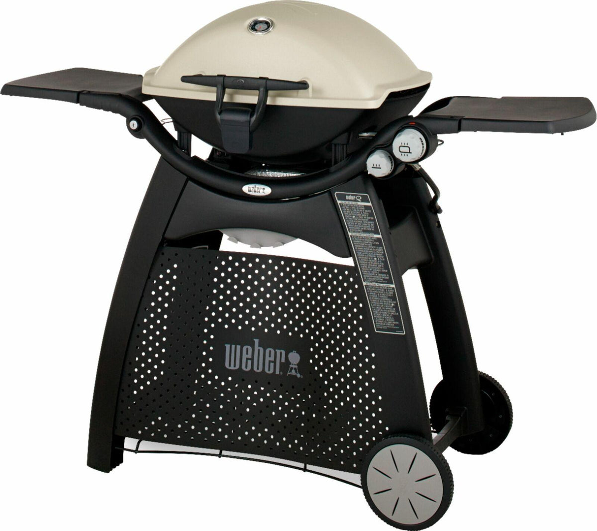 Q 3200 2-Burner Propane Gas Grill Off White