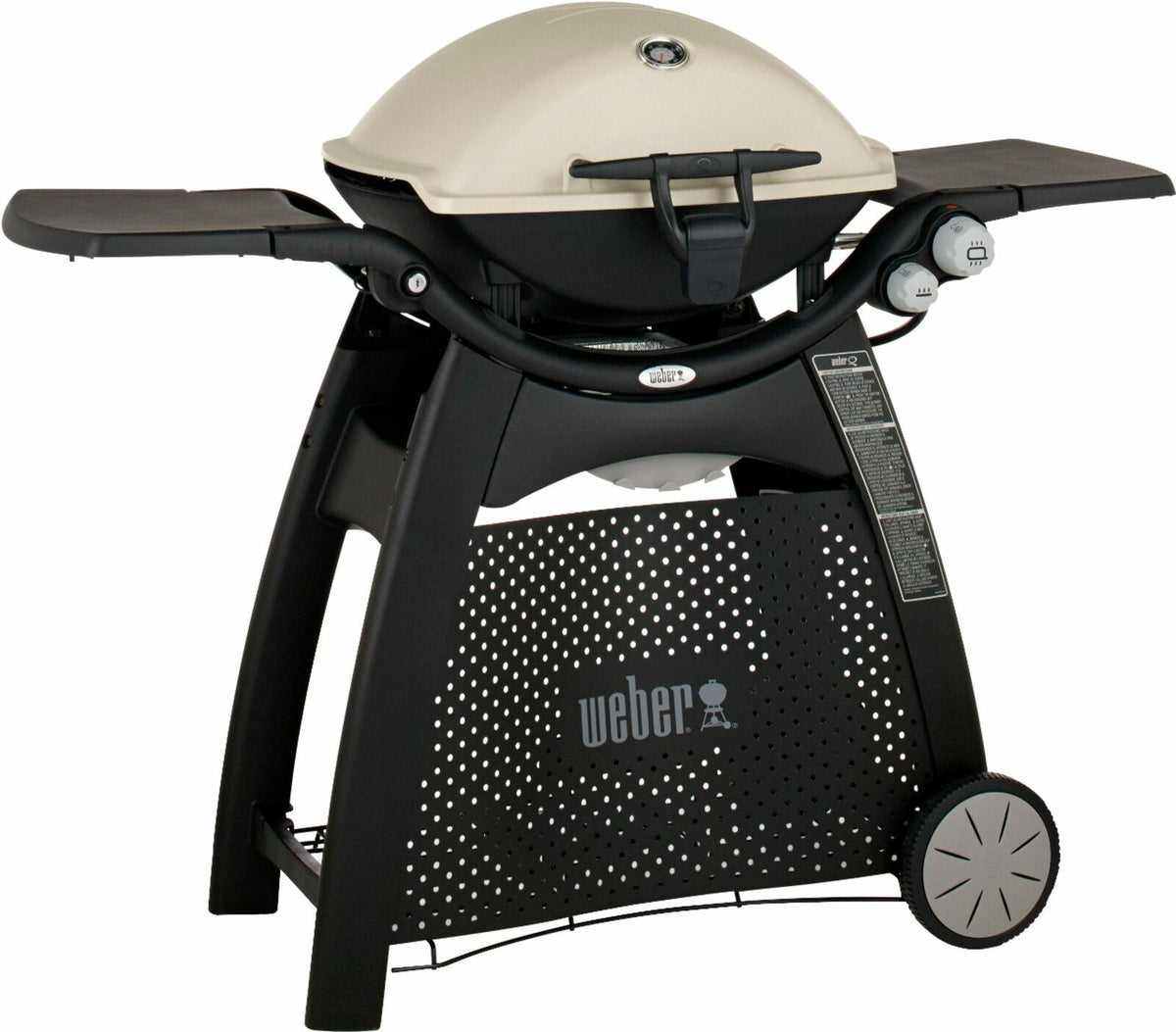 Q 3200 2-Burner Propane Gas Grill Off White