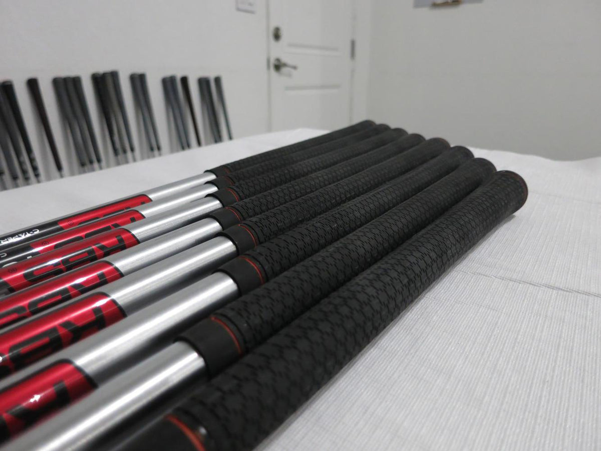 Cobra King Forged CB/MB Satin Iron Set - 3-PW - KBS C-Taper 120 Stiff Steel - LH