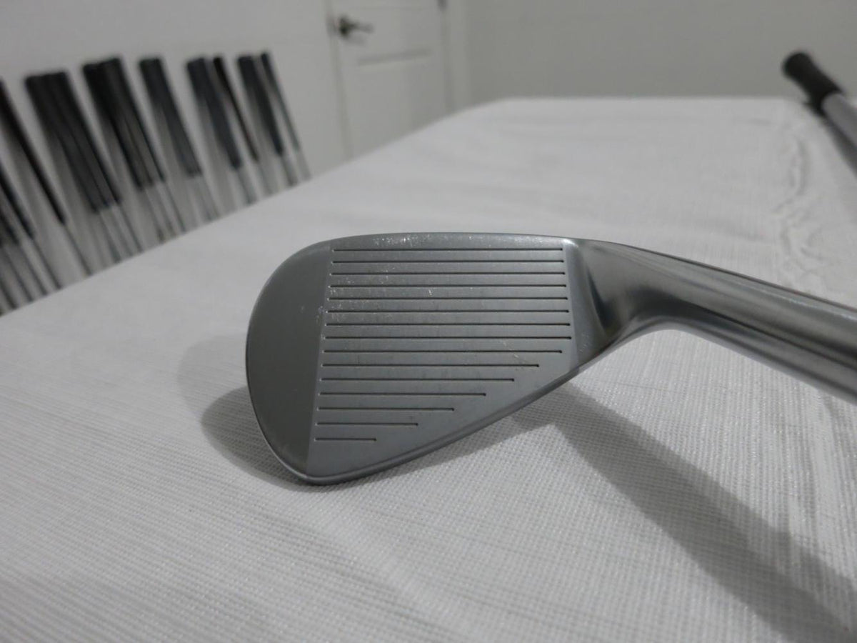 Cobra King Forged CB/MB Satin Iron Set - 3-PW - KBS C-Taper 120 Stiff Steel - LH