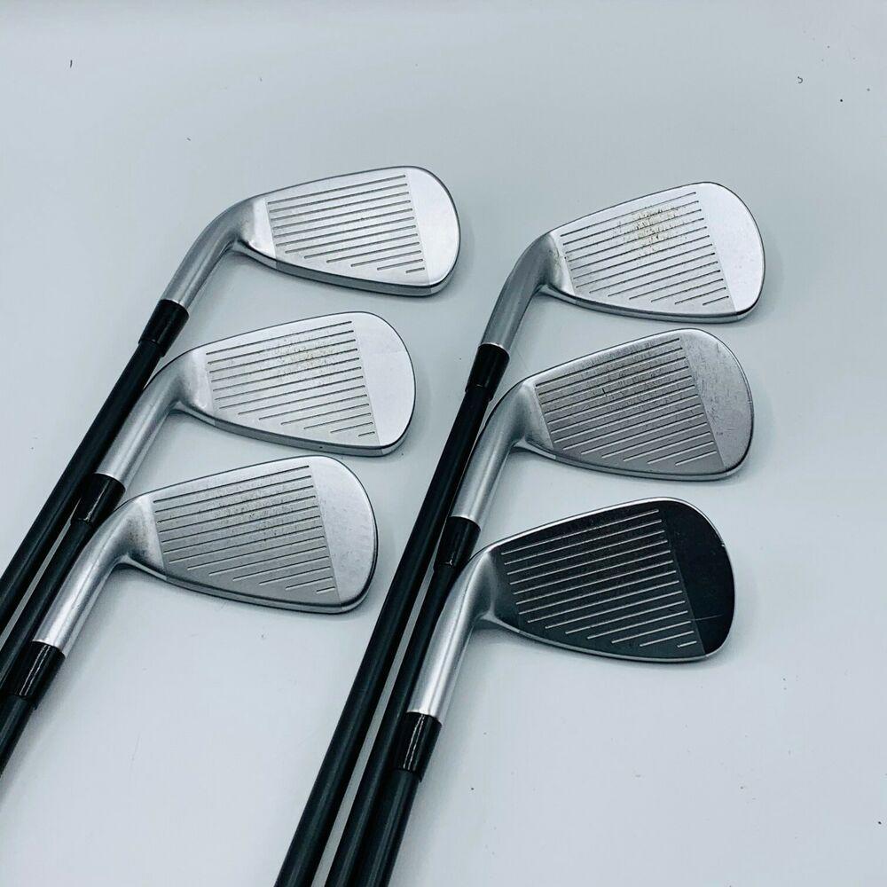 Mizuno JPX-900 Hot Metal Irons 6-PW + JPX-919 HM 5-Iron RH Graphite Regular -1/2