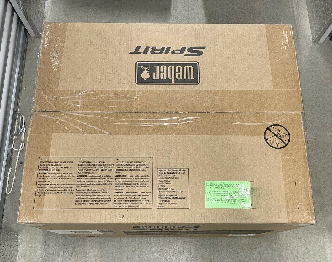 Weber Spirit S-315 3-Burner Propane Gas Grill in Stainless Steel
