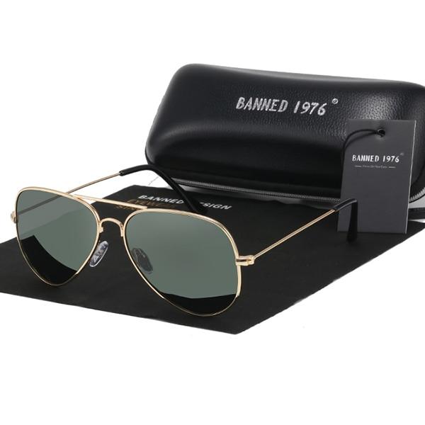 Classic HD Polarized Metal Frame Fashion Sunglasses