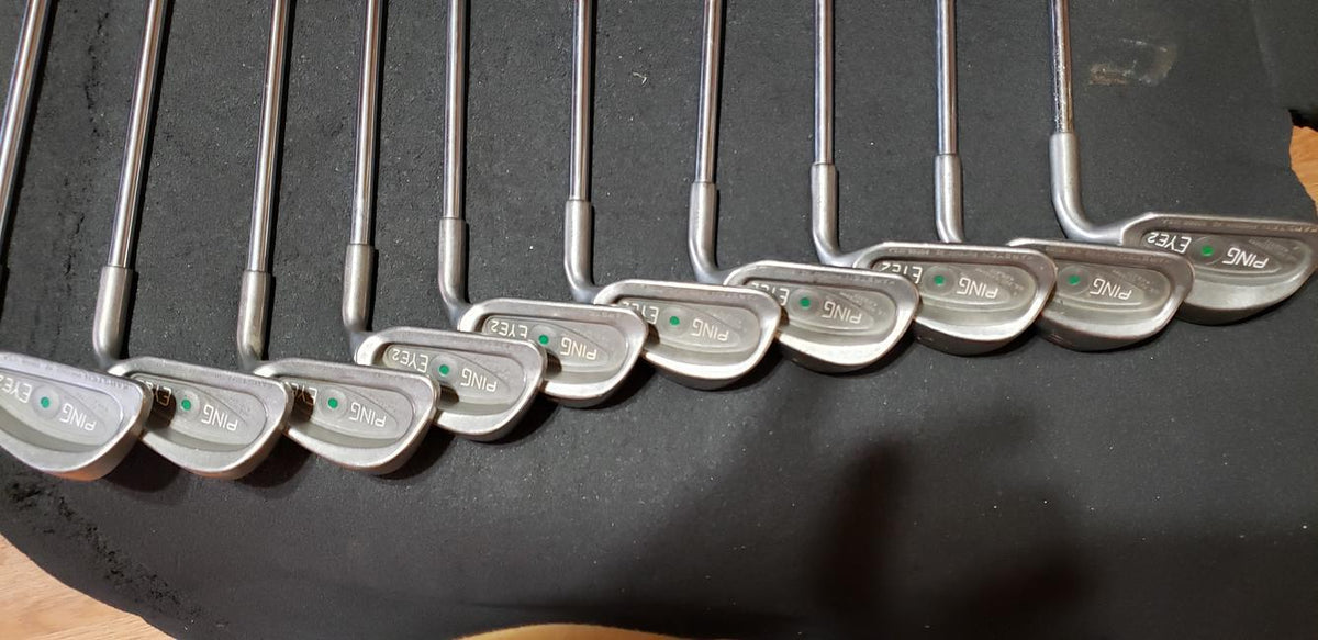 Used Ping Right Handed Eye 2 + Iron Set