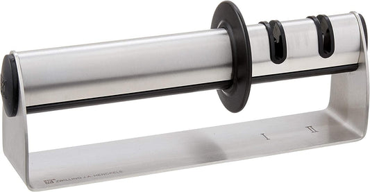 ZWILLING TWINSHARP Duo Stainless Steel Handheld Knife Sharpener, 9.5"