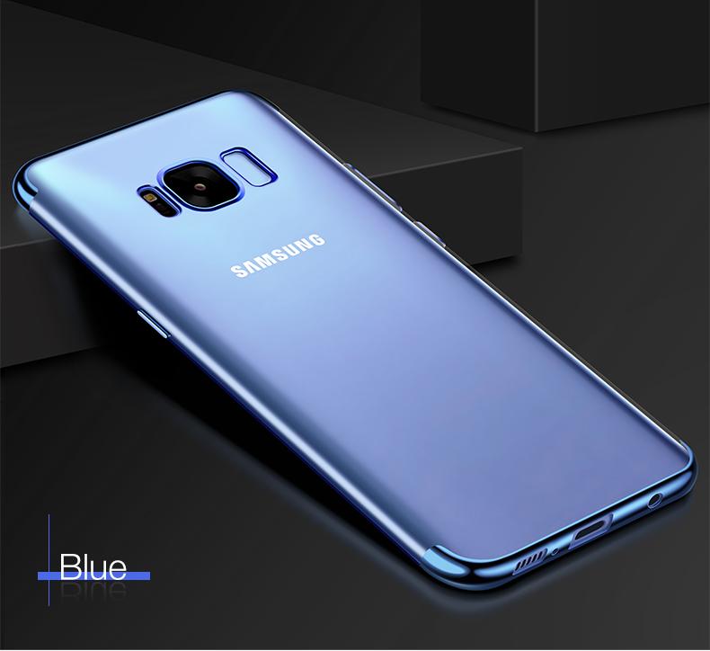Phone Case - Luxury Ultra Thin Plating Shinning Soft TPU Phone Case For Samsung Galaxy S9/S8/S7 Note 8