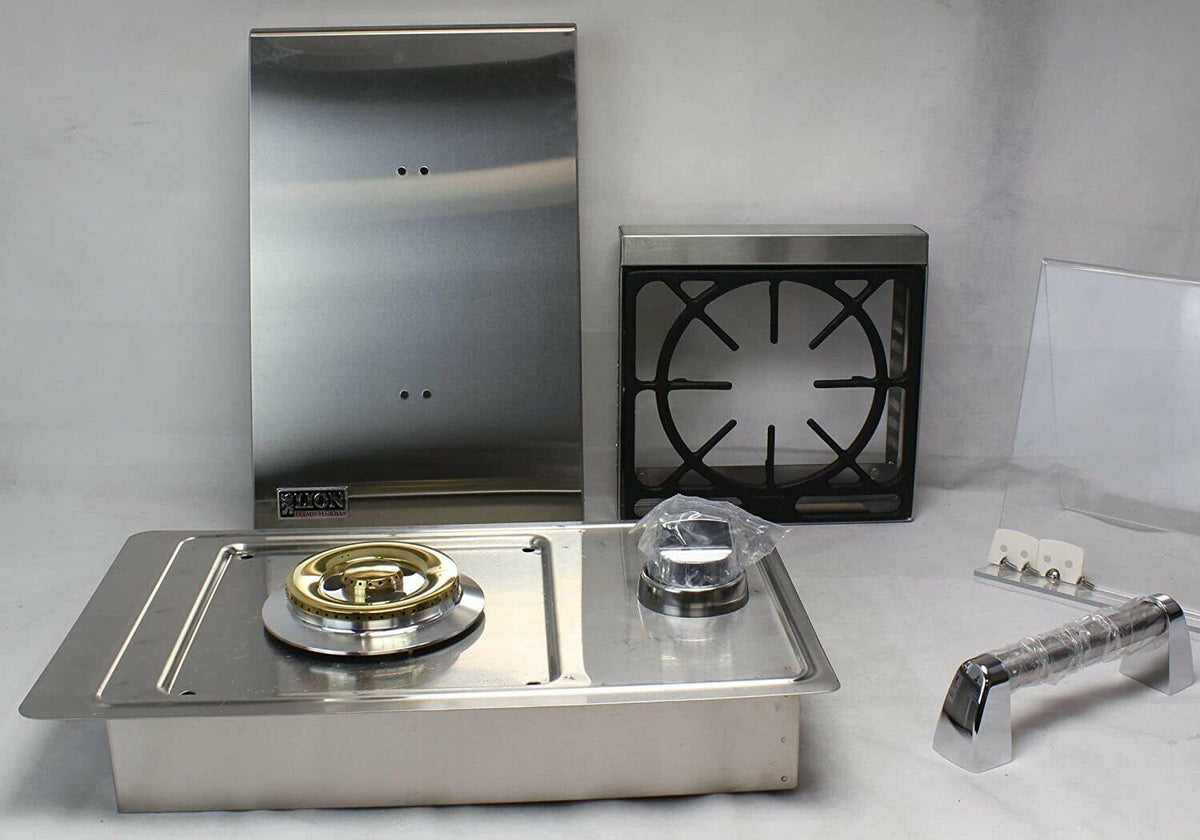 LION PREMIUM GRILLS SINGLE DROP IN BBQ ISLAND SIDE BURNER 15KBTU NATURAL GAS