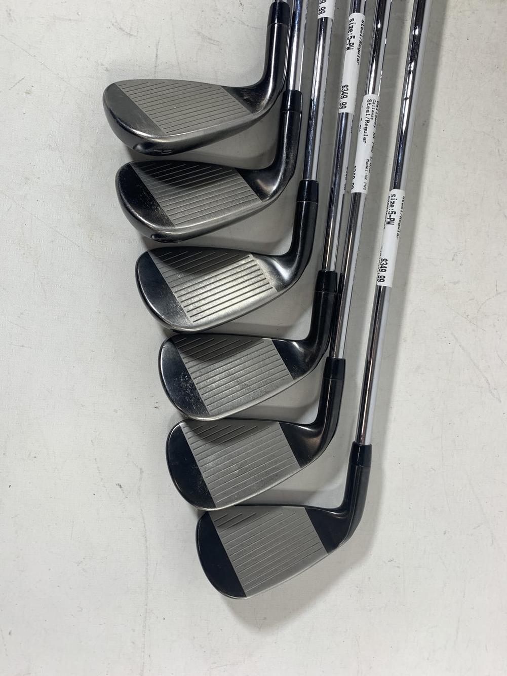 Used Callaway Xr Pro 5i-pw Steel Regular Iron Set