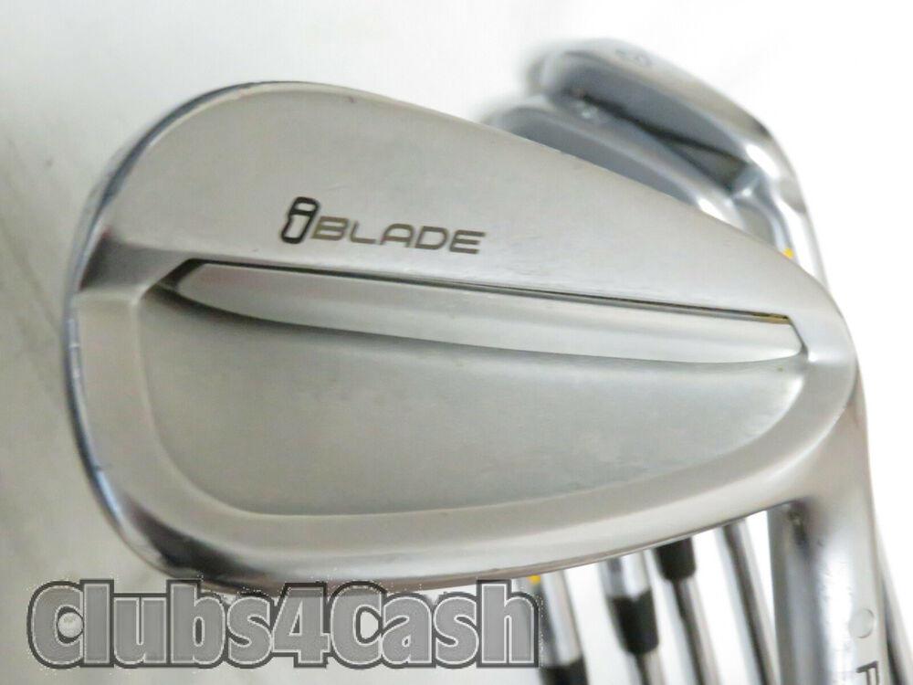 PING iBlade Irons Yellow Dot KBS TOUR 120 Stiff Flex 4-P +1/2" TALL