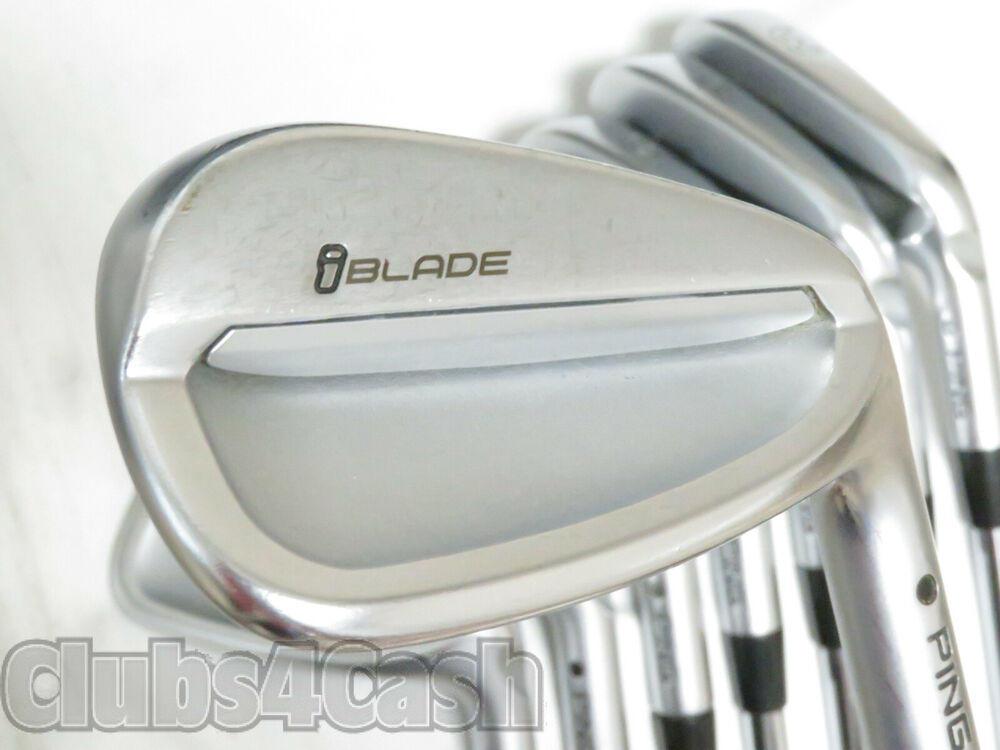 Ping iBlade Irons Black Dot KBS TOUR 120 Stiff Flex 3-P #39414