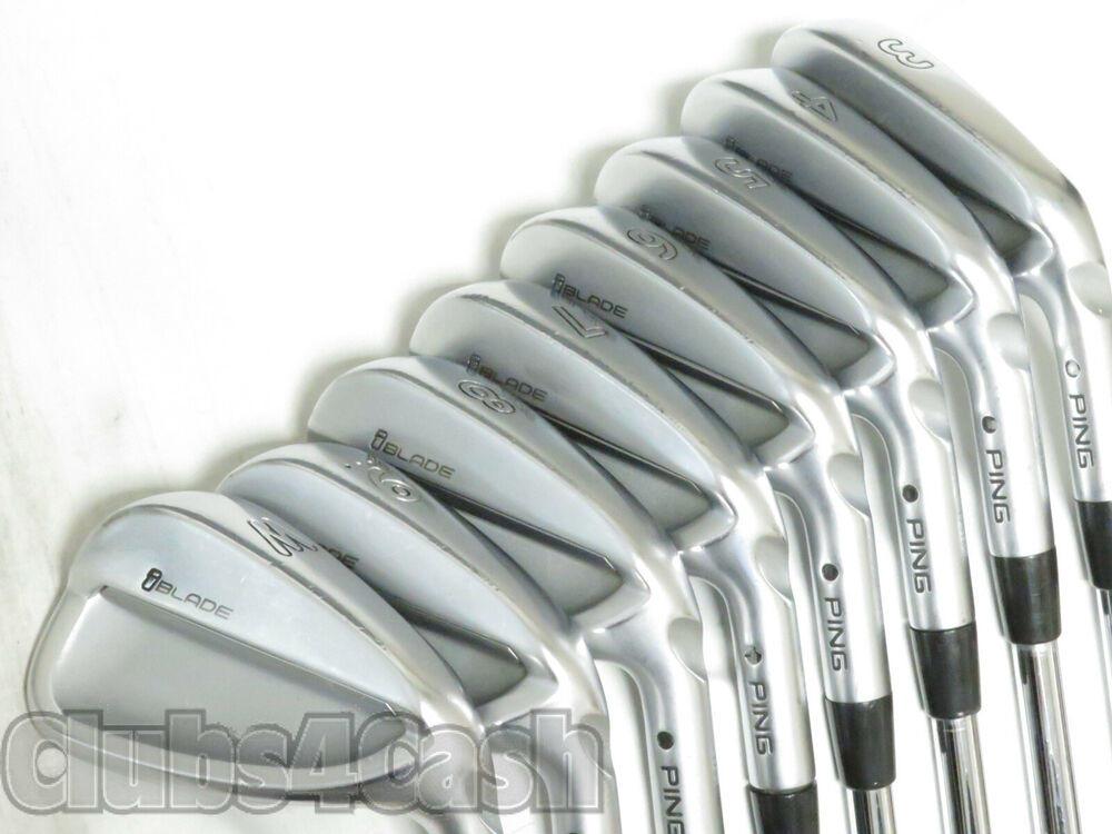 Ping iBlade Irons Black Dot KBS TOUR 120 Stiff Flex 3-P #39414
