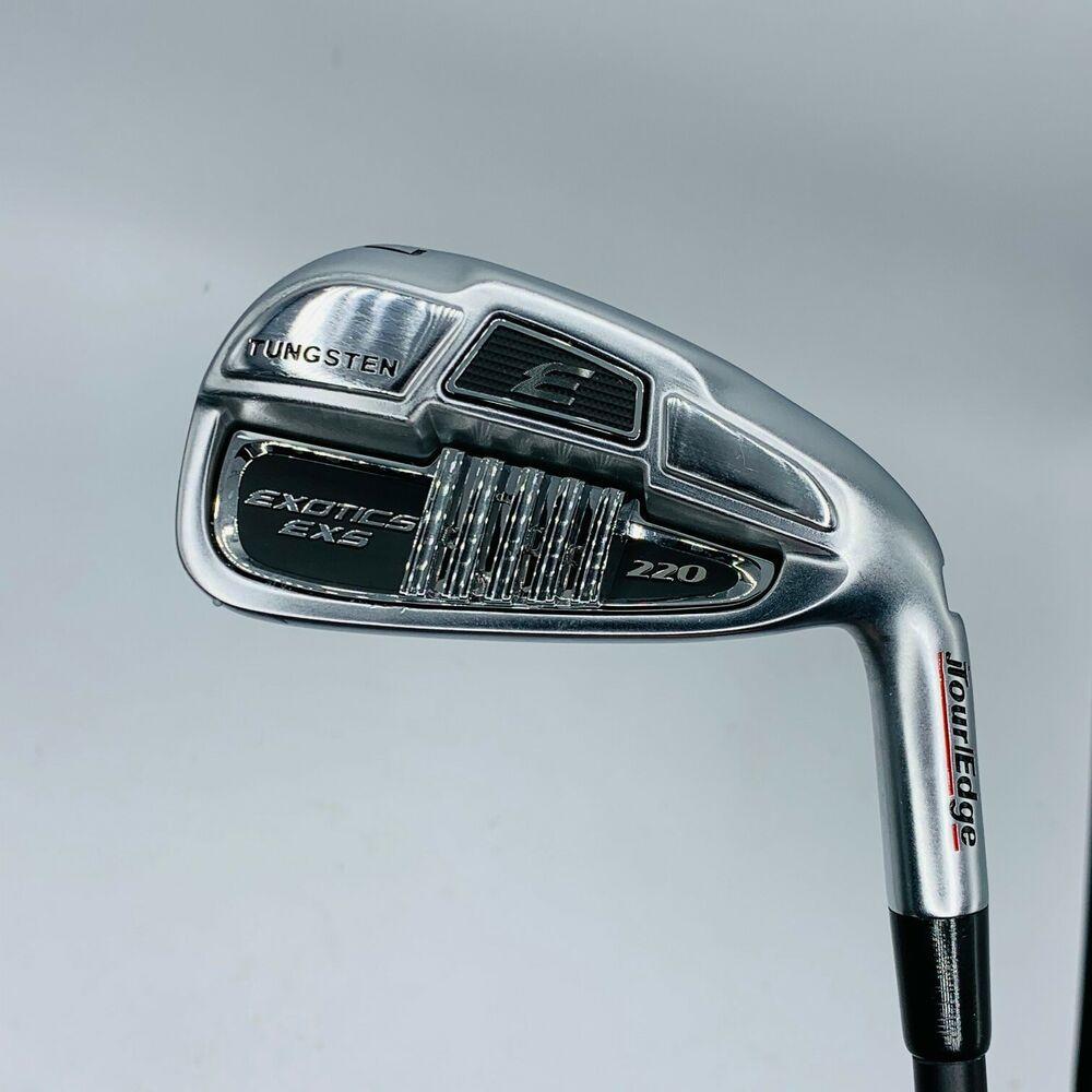Tour Edge EXS 220 Irons #4-GW +SW Graphite KBS Tour 60 Senior Flex RH